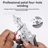 KT-15-25-011 Multi-Function (Elbow) Wire Stripping Pliers, Splitter Pliers, Stripping, Stripping, Crimping, Winding, Industrial Splitter, Wire Cutting, Wire Pipe Laying Special Pliers