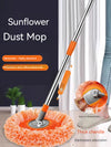 KT-12-21-002 Sunflower Universal Mop, Mopping Dusting Duster, Mopping Tiles, Roof, Sweeping Walls, Ceiling, Car Wash, Household, Cleaning Mop