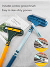 KT-11-17-010 Screen Cleaning Tool, Screen Brush, No Removal, Wipe Sand Window Mesh, Multifunctional, Double Sided, Household, Window Washing- 3- Pieces