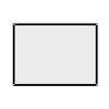 60 Inches 16:9 Portable Screen Projector - White