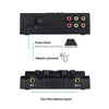 Muslady MF-8 Mini Karaoke Sound Mixer - أسود