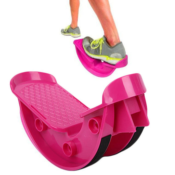 Foot Rocker Massage Stretch Board - Hot Pink
