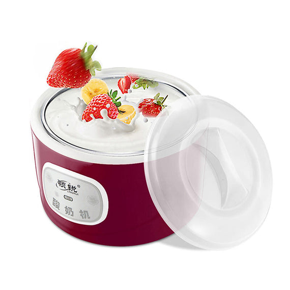 آلة الزبادي المصغرة التلقائية التلقائية - الأرجواني