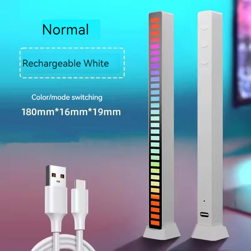 KT-1110-003 ضوء جوي، التقاط صوت ثلاثي الأبعاد، سطح مكتب الألعاب، صوت الكمبيوتر، التحكم في صوت السيارة، صوت الموسيقى، الإيقاع، ملون، ذكي- قطعتين 