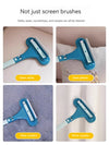 KT-11-17-010 Screen Cleaning Tool, Screen Brush, No Removal, Wipe Sand Window Mesh, Multifunctional, Double Sided, Household, Window Washing- 3- Pieces