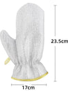 KT-12-27-02 Wire Dishwashing Gloves, Extended Waterproof Cleaning Gloves, Thermal Insulation Kitchen Brush, Thickened and Durable Pot Brush for Women's Household Chores - 5 Pieces