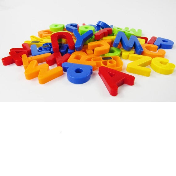 Magnetic Letters & Numbers - Rainbow