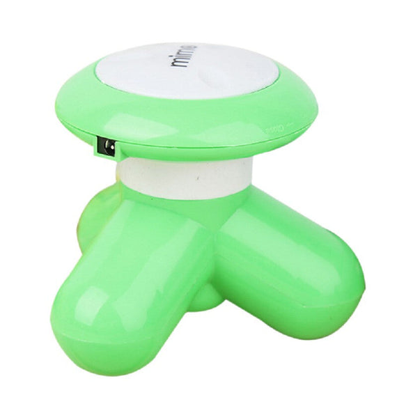 جهاز تدليك مثلث صغير بمقبض USB - أخضر
