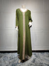 KT-12-28-1001 أحدث طراز من Netflix ملابس نسائية ذات مزاج شعبي قفطان