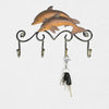 Tooarts Iron Dolphin Wall Hooks Antique Finish Iron Clothes Hanger Rack Screws Included Wall Mounted