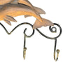 Tooarts Iron Dolphin Wall Hooks Antique Finish Iron Clothes Hanger Rack Screws Included Wall Mounted