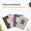 Floral Leather Cover Planner Notebook