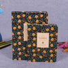 Floral Leather Cover Planner Notebook