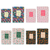 Floral Leather Cover Planner Notebook