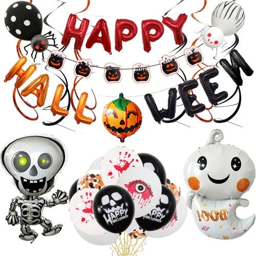 Halloween Balloons Set