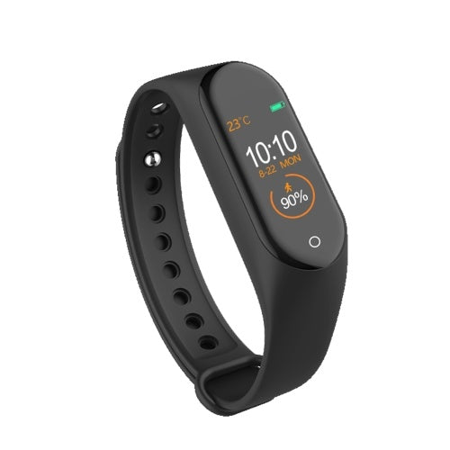 M4 Intelligent Watch Color Screen Sports BT Wrist Watch Waterproof Blood Pressure Heart Rate Monitoring Fitness Watch