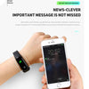 M4 Intelligent Watch Color Screen Sports BT Wrist Watch Waterproof Blood Pressure Heart Rate Monitoring Fitness Watch