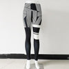 Fitness yoga leggings women blue