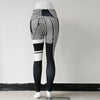 Fitness yoga leggings women blue