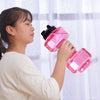 New creative sports bottle plastic dumbbell cup