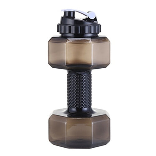 New creative sports bottle plastic dumbbell cup