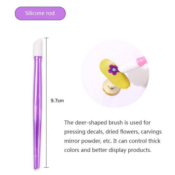 مجموعة أدوات مانيكير الكل في واحد - أرجواني 