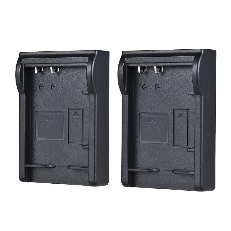 NP -F970 Andoer 2PCS شاحن بطارية عالي الجودة - أسود