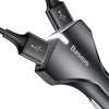 شاحن سيارة للهاتف المحمول Baseus Quick 3.0 USB - أسود