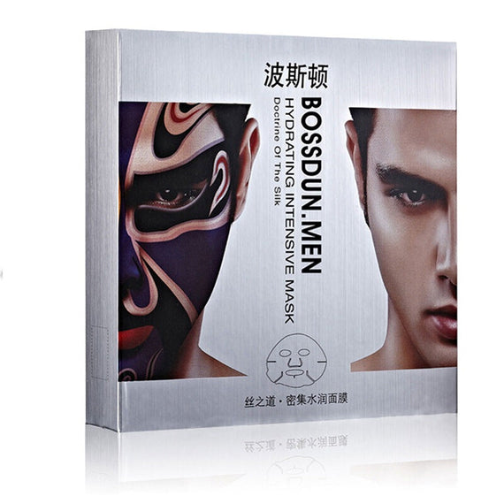 Boston Men's Silk Road Moisturizing Mask - Blue