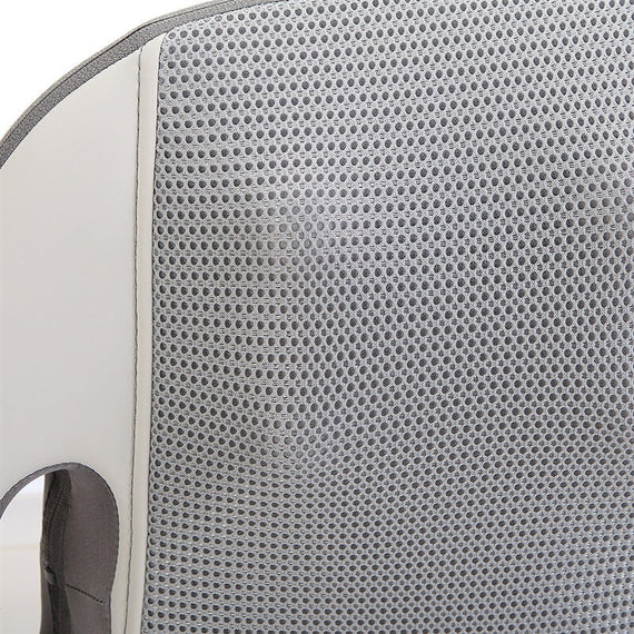 جهاز تدليك الظهر للخصر من بريو - رمادي فاتح 