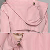 Burdully Hooded Jackets Coat Outwear - Pink