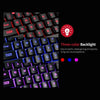Gaming Keyboard Mouse Headset Set Wired Three-color Backlight Keyboard Colorful LED Breathing Light Mouse Gaming Headset Combo