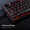 Gaming Keyboard Mouse Headset Set Wired Three-color Backlight Keyboard Colorful LED Breathing Light Mouse Gaming Headset Combo