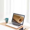 Mouse Pad Natural Cork Texture Desk Mat Waterproof Dustproof Large Size Desktop Laptop Mouse Pad for Home Office Game Pisces
