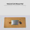 Mouse Pad Natural Cork Texture Desk Mat Waterproof Dustproof Large Size Desktop Laptop Mouse Pad for Home Office Game Pisces