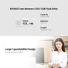 KIOXIA U301 32GB /64GB/128GB USB Flash Drive USB3.2 Interface High Speed Portable Mini U Disk Office for PC/Laptop White