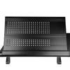 Foldable Laptop Stand Portable Aluminum Alloy Laptop Stand Desktop Stand with Heat Dissipation Hole Mouse Board Black