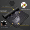 Large Mouse-Pad with World Map Oversized Extended Waterproof Non-slip Keyboard Pad Desk Mat Office Gaming Mouse-Pad 800*300mm