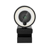 1080P HD Webcam with Ring Fill Light Autofocus Built in Microphone Webcam for Video/Live Streaming/Videoconferencing Smooth Type