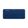 Logitech K380 Wireless Bluetooth 3.0 Keyboard EASY-SWITCH Keyboard Multi-device Connection Multiple Operating Systems Blue