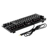 KKmoon Professional Gaming Esport Mechanical Keyboard with Tactile High-speed 87 Keys Suspended Anti-Ghosting Blue Switch Colorful LED 9 Modes Programmable Backlit USB Wired