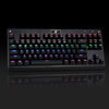 KKmoon Professional Gaming Esport Mechanical Keyboard with Tactile High-speed 87 Keys Suspended Anti-Ghosting Blue Switch Colorful LED 9 Modes Programmable Backlit USB Wired