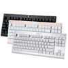 KKmoon Professional Gaming Esport Mechanical Keyboard with Tactile High-speed 87 Keys Suspended Anti-Ghosting Blue Switch Colorful LED 9 Modes Programmable Backlit USB Wired