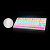 KKmoon Professional Gaming Esport Mechanical Keyboard with Tactile High-speed 87 Keys Suspended Anti-Ghosting Blue Switch Colorful LED 9 Modes Programmable Backlit USB Wired