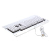 KKmoon Mechanical Professional Gaming Esport Keyboard with Tactile High-speed 104 Keys Suspended Anti-ghosting Blue Switch Fully Colorful LED 9 Modes Programmable Backlit USB Wired