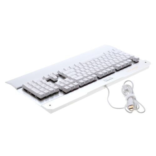 KKmoon Mechanical Professional Gaming Esport Keyboard with Tactile High-speed 104 Keys Suspended Anti-ghosting Blue Switch Fully Colorful LED 9 Modes Programmable Backlit USB Wired