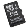 Kingston Class 4 8G 16GB MicroSDHC TF Flash Card 4MB/S السرعة