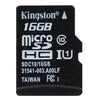 الأصلي الأصلي Kingston Class 10 16GB MicroSDHC TF Flash Card 48MB/S السرعة القصوى