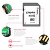 Genuine Original Kingston Class 10 8GB SDHC Memory Card 45M/s for Cellphone Camera HD Video