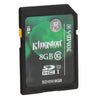 Genuine Original Kingston Class 10 8GB SDHC Memory Card 45M/s for Cellphone Camera HD Video